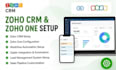 setup zoho CRM automation zoho one workflow zapier integration customization