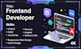 build responsive react ecommerce frontend website