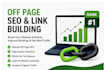 do manual off page SEO and link building services