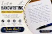 make professional handwritten letters and notes