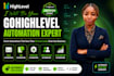 setup gohighlevel CRM automation workflows and pipelines
