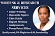 do research on health sciences topics and nursing case studies