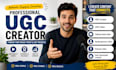 be your ugc content creator, spokesperson, podcaster