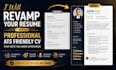 create an ats friendly resume, CV redesign and resume revamp