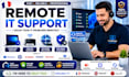 provide professional remote IT support for windows pcs