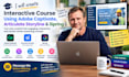 create interactive course using adobe captivate, articulate storyline, ispring