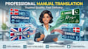translate text, mail, and other things in different language