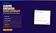 write a creative game design document gdd