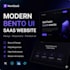 create a modern bento UI saas website