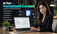 expertly humanize, rewrite, and proofread ai content