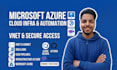 build secure azure infrastructure and cicd pipeline