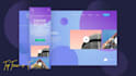 create svg javascript animation, HTML5, CSS, website animation, three js