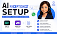 build vapi ai receptionist vapi ai voice agent, ai calling agent, make com