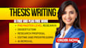 edit and proofread thesis, dissertation and research proposal