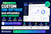 build custom CRM software, saas web app, admin dashboard and automation