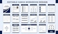 do digital and canva editable workbook, freebie and template design formatting