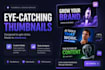 make high quality click worthy thumbnails for social media