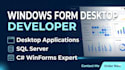 develop custom windows forms desktop application in c sharp