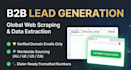 do universal b2b lead generation and targeted web scraping