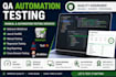 do selenium automation testing using java and testng
