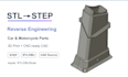 reverse engineer mechanical part and convert stl to step for cnc 3d printing