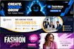 create a attractive banners