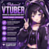 vtuber character, chibi vtuber, anime vtuber, vtuber rigging, vtuber background