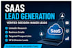 find saas decision maker leads with verified emails