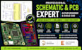 create professional schematic and pcb in altium or eagled with precision