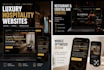 create a luxury airbnb and serviced accommodation website