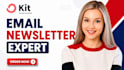 setup convertkit newsletter, kit landing page mailerlite automation convertkit