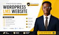 create a tutor lms elearning website, customization and fix wordpress lms errors