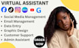 be instagram virtual assistant executive email manager administrative assistant