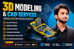 make 3d mechanical models