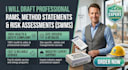 l draft professional rams method statements and risk assessments swms