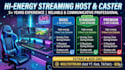 be your professional live streamer or brand ambassador