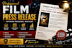 write a professional film press release