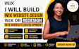 build wix website design wix or redesign wix website development