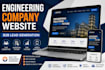 build industrial business website with quotation and lead generation system