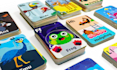 educational card memory card learning card flash card game design kid card