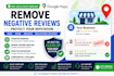 remove negative content from your google map business profile