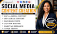 create social media content canva posts instagram facebook content face book ads