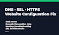 fix website dns, SSL, and configuration issues