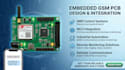 design embedded GSM pcb with SMS control system