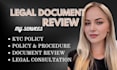 write kyc policy, aml compliance, fintech compliance, customer due diligence