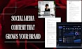 create social media writing content for your business