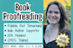 proofread your novel or manuscript