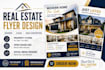 design stunning real estate flyer design