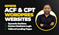 create dynamic wordpress website using acf cpt and elementor