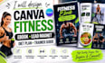 workout plan, fitness plan, training program, meal plan PDF